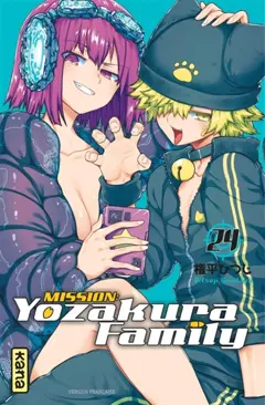 Mission : Yozakura family, tome 24, couverture