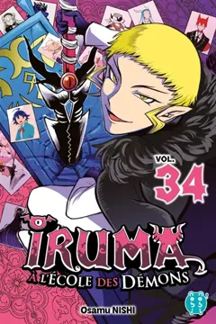 Iruma à l'école des démons, tome 34, couverture