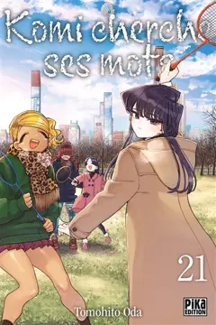 Komi cherche ses mots, tome 21, couverture