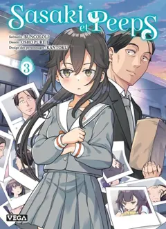 Sasaki et Peeps, tome 3, couverture