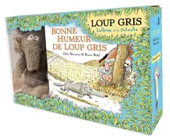 Bonne humeur de Loup gris : l'album et la peluche