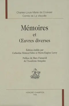 Mémoires ou Réflexions sur moi-même, et sur les différentes circonstances où je me suis trouvé dans ma vie. Lettres à Mme… sur mon voyage de Hollande. Pensées libres sur différents sujets