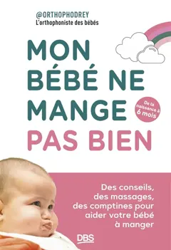 Mon bébé ne mange pas bien : de la naissance à 6 mois : des conseils, des massages, des comptines pour aider votre bébé à manger