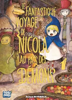 Le fantastique voyage de Nicola au pays des démons, tome 1, couverture
