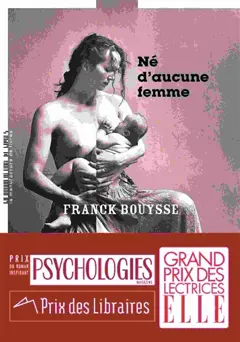 Né d'aucune femme, couverture