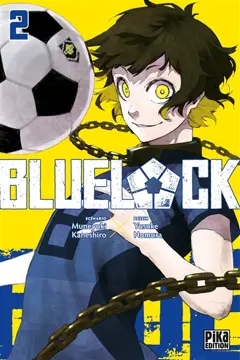 Blue lock, tome 2, couverture