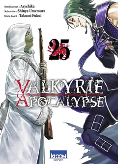 Valkyrie apocalypse, tome 25, couverture
