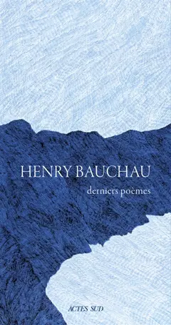 Derniers poèmes, couverture