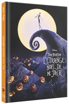 L'étrange Noël de monsieur Jack de Tim Burton, couverture