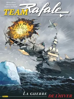 Team Rafale, tome 14 : La guerre de l'hiver, couverture