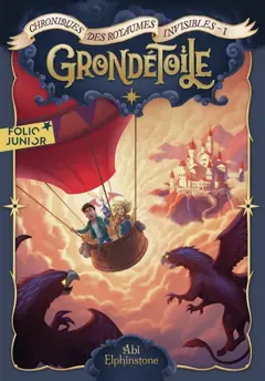 Chroniques des royaumes invisibles, tome 1 : Grondétoile, couverture