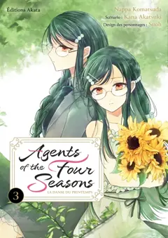 Agents of the four seasons : la danse du printemps, tome 3, couverture