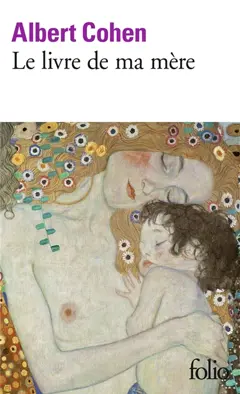 Le livre de ma mère, couverture