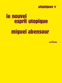 Utopiques, tome 5 : Le nouvel esprit utopique, couverture