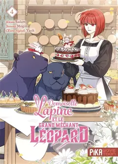 Demoiselle lapine et le grand méchant léopard, tome 4, couverture