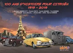 100 ans d'histoire pour Citroën : 1919-2019, couverture