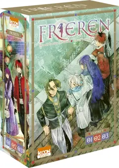 Frieren : coffret 01, 02, 03, couverture