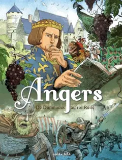 Angers, tome 1 : De Dumnacus au roi René : de 51 av. J.-C. à 1480, couverture