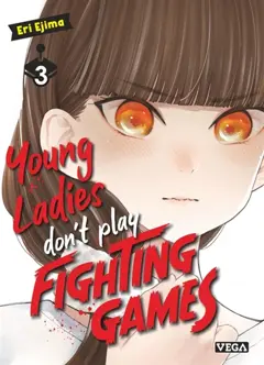 Young ladies don't play fighting games, tome 3, couverture