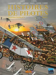 Histoires de pilotes, tome 2 : Les premiers brevets, 2, couverture