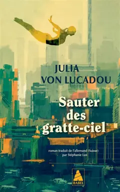 Sauter des gratte-ciel, couverture
