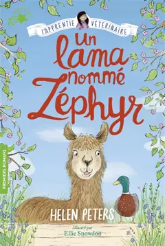Jasmine, l'apprentie vétérinaire, tome 15 : Un lama nommé Zéphyr, couverture