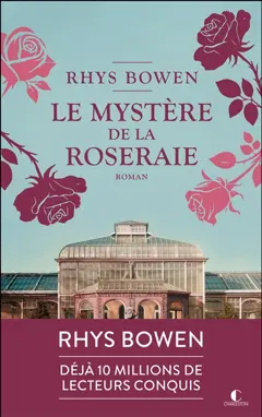 Le mystère de la roseraie, couverture