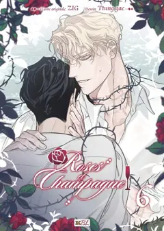Roses et champagne, tome 6, couverture