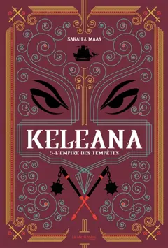 Keleana, tome 5 : L'empire des tempêtes, couverture