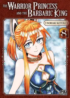 The warrior princess and the barbaric king, tome 8, couverture