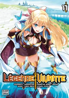 Légende vivante, tome 17, couverture