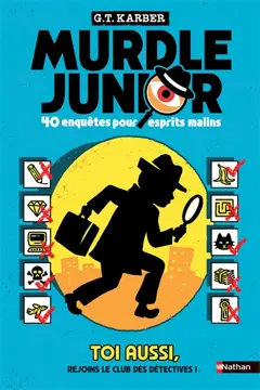 Murdle junior : 40 enquêtes pour esprits malins, couverture