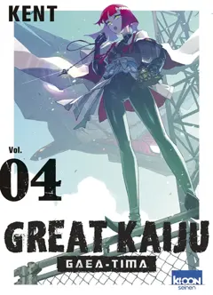 Great kaiju Gaea-Tima, tome 4, couverture