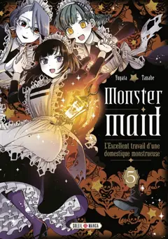Monster maid : l'excellent travail d'une domestique monstrueuse, tome 5, couverture