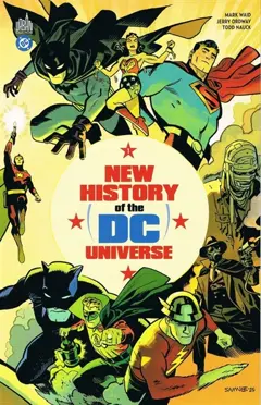 New history of the DC universe, tome 1 : De l'aube des temps à l'âge d'or, couverture