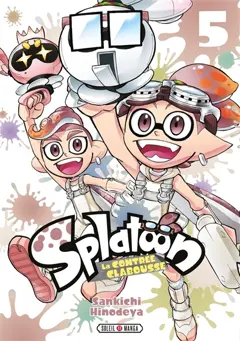 Splatoon : la Contrée Clabousse, tome 5, couverture