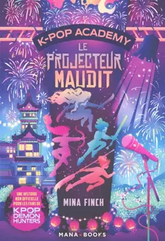 K-pop academy, tome 2 : Le projecteur maudit, couverture