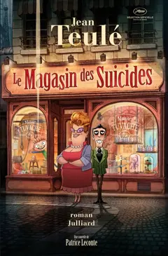 Le magasin des suicides, couverture