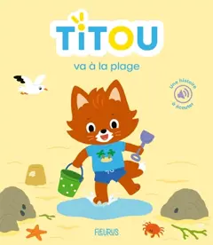 Titou va à la plage, couverture