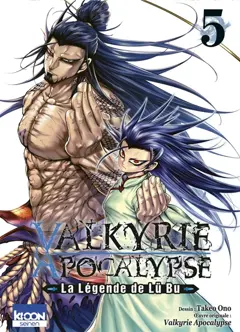 Valkyrie apocalypse : la légende de Lü Bu, tome 5, couverture