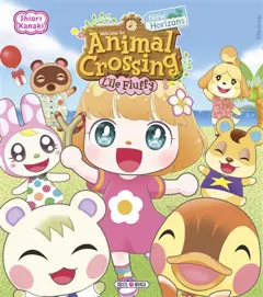 Welcome to Animal crossing : new horizons : l'île Fluffy, tome 1, couverture
