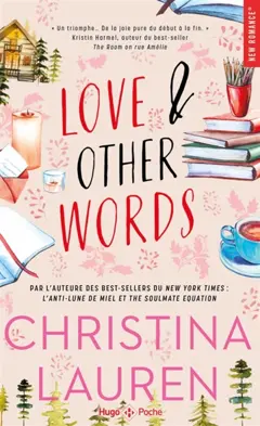 Love & other words, couverture