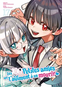 Les 100 petites amies qui t'aiiiment à en mourir, tome 17, couverture