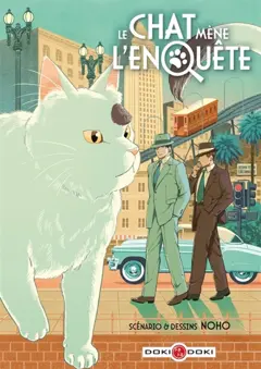Le chat mène l'enquête, couverture