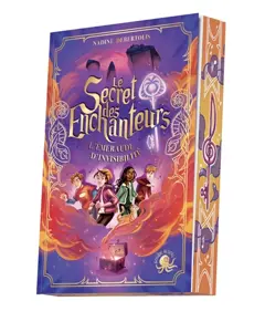 Le secret des enchanteurs, tome 2 : L'émeraude d'invisibilité, couverture