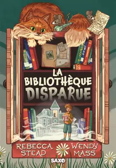 La bibliothèque disparue, couverture