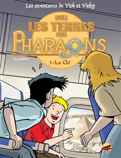 Les aventures de Vick et Vicky, tome 11 : Sur les terres des pharaons. Vol. 1. La clé