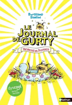 Le journal de Gurty, tome 1 : Vacances en Provence, couverture