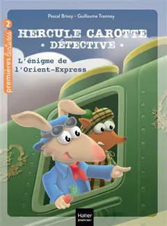 Hercule Carotte, détective, tome 3 : L'énigme de l'Orient-Express, couverture