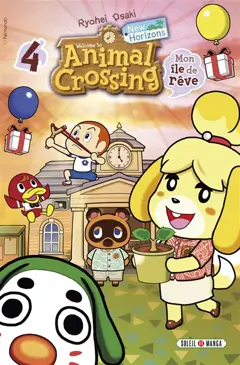 Welcome to Animal crossing : new horizons : mon île de rêve, tome 4, couverture